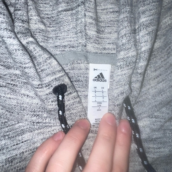 2 for 1 hoodies- Air Force and grey adidas - Picture 6 of 8